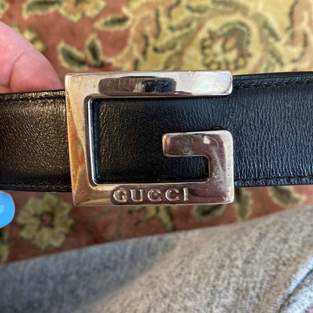Authentic vintage Gucci belt with classic G buckle! - Picture 1 of 6